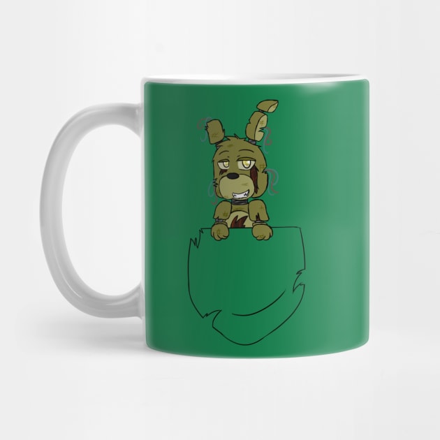 FNAF Springtrap Pocket by oh_shoot_arts